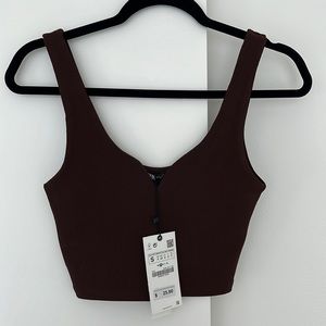 Zara crop tank